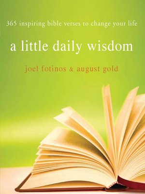 cover image of Little Daily Wisdom